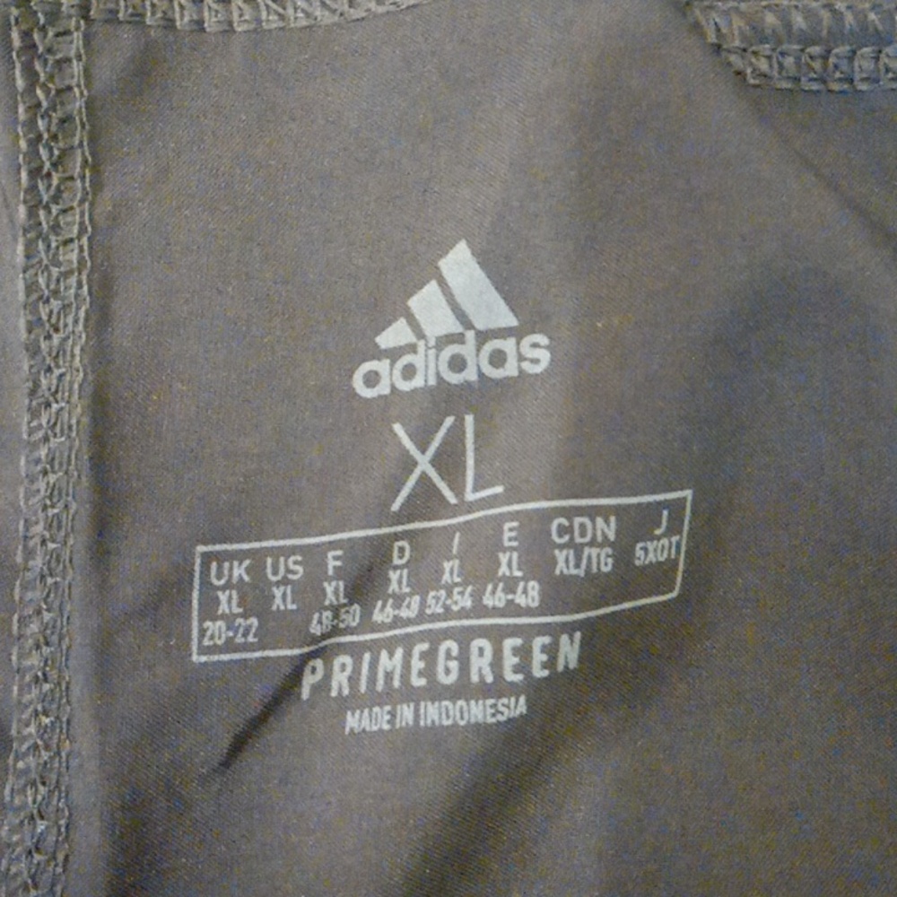 Adidas Grey Athletic Shorts Lightweight Performance - Picture 5 of 5